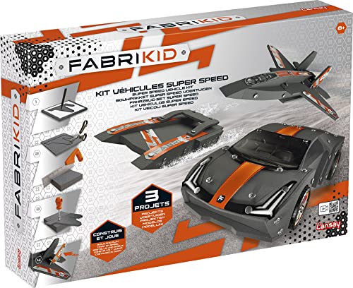 (-14%) Lansay - Fabrikid Set Fahrzeuge Super Speed - Lernspielzeug - Ab 8 Jahren