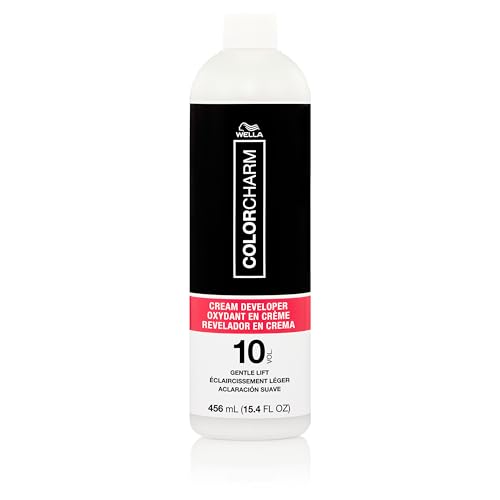COLORCHARM Cream Hair Color Developer | 10 Volume | For Optimal Gray Blending and Rich Multi-Dimensional End Results | 15.4 oz
