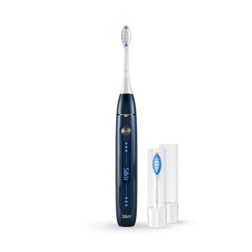 SonicYou Dark Blue Sonic Toothbrush with 300 Days Battery Life