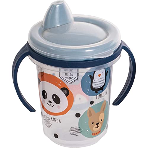 Copo de Treinamento Decorada Menino, 330 ml Plasútil