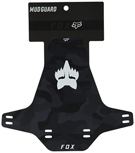 Fox Racing Mountain Bike Mud Guard, Black Camo, One Size