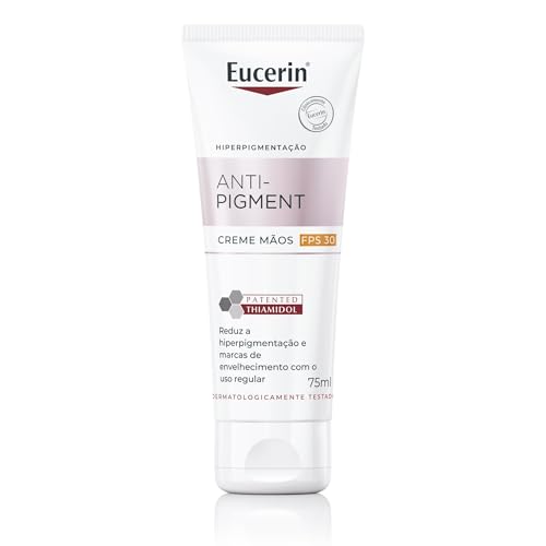 EUCERIN Creme de Mãos Clareador de Manchas FPS 30 75ml, Anti-Pigment, Antimanchas, Thiamidol