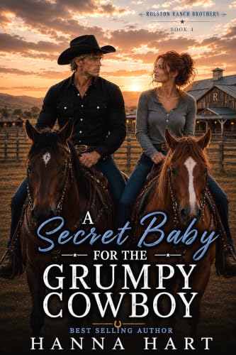 A Secret Baby for the Grumpy Cowboy book cover