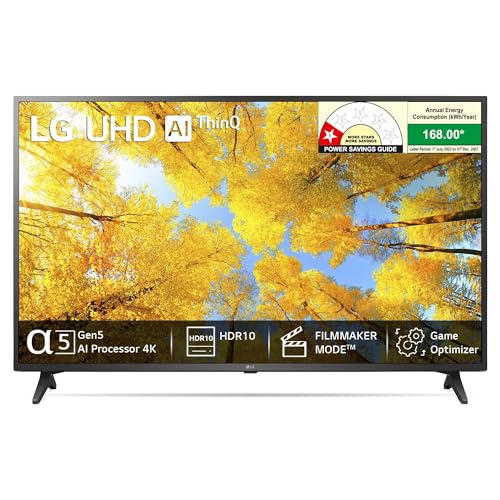 LG 108 cm (43 inches) 4K Ultra HD Smart LED TV 43UQ7500PSF (Ceramic Black) LG 108 cm (43 inches) 4K Ultra HD Smart LED TV 43UQ7500PSF (Ceramic Black)