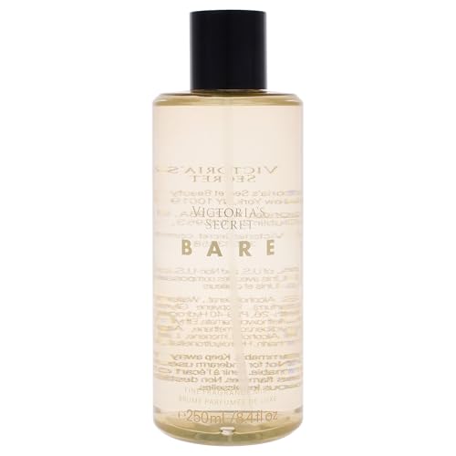 Victoria's Secret Bare Fragrance Mist, Notes of Australian Sandalwood, Mandarin Madagascar & Egyptian Violet, Body Spray for Women (8.4 oz)