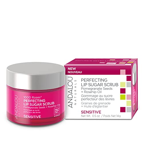 Andalou Naturals 1000 ROSES Perfecting Lip Sugar Scrub