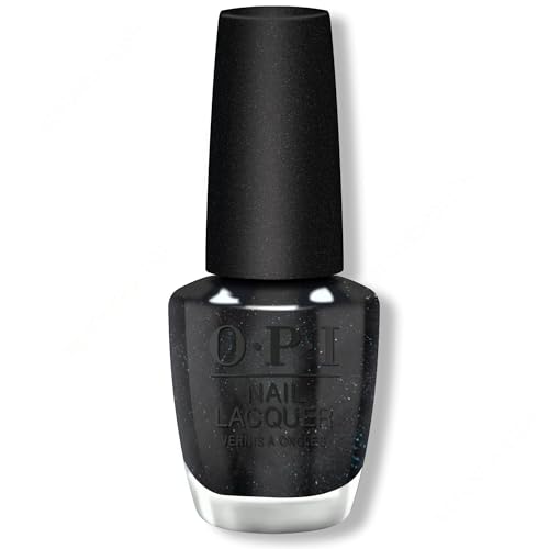 OPI Nail Lacquer, Cave the Way, Black Nail Polish, Fall Wonders Collection, 0.5 fl oz