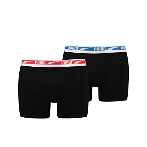 🔥 STARKER PREIS (-32%) Puma Herren Mens Everyday Multi Logo Boxers Unterwäsche, Black Combo, XS EU