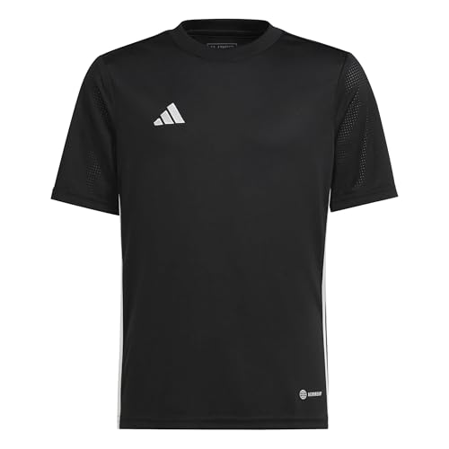 (-25%) adidas Unisex Kinder Tabela 23 Jersey Youth Shirt, Black/White, 13-14 Years