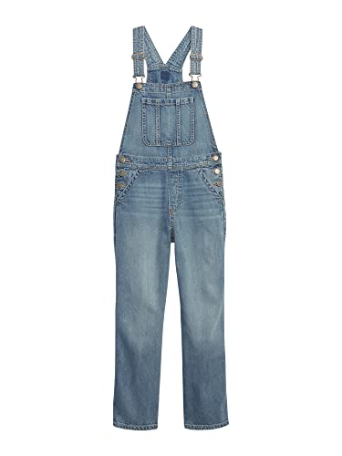 GAP girls Denim Overall LIGHT WASH M