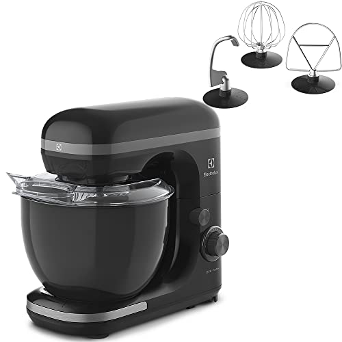 Electrolux Batedeira planetária potente capacidade 5L 750W 12 velocidades função pulsar massa pesada pes antiderrapante ...