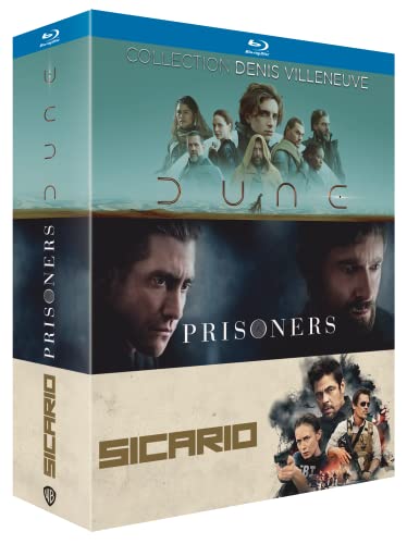 Denis Villeneuve - Coffret 3 Films : Dune + Prisoners + Sicario [Blu-Ray] [Blu-ray] [2022]