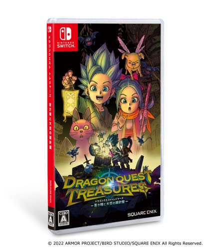 ドラゴンクエストシリーズ(外伝含む)で一番面白かった作品を決める人気投票&ランキング 5位 ドラゴンクエスト トレジャーズ 蒼き瞳と大空の羅針盤の画像