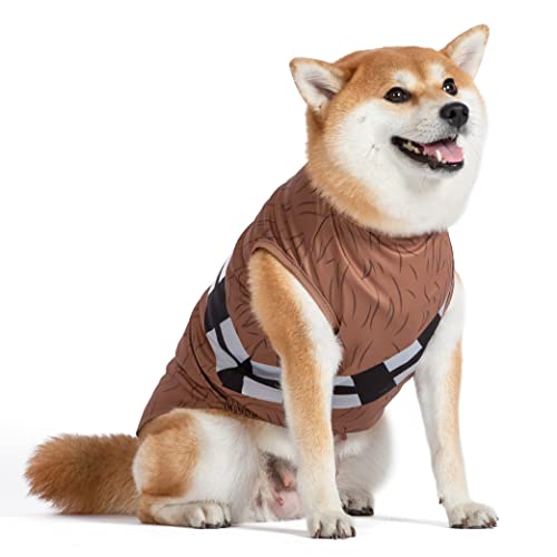 Star Wars Halloween Chewbacca Dog Costume - Officially Licensed Halloween Costumes for Dogs, Size Small