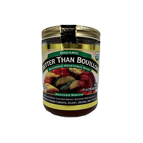 Better Than Bouillon Organic Seasoned Vegetable Base, 21 oz, 100 Servings, Original Version, (Pack of 1) COSTCO ONLY ITEM