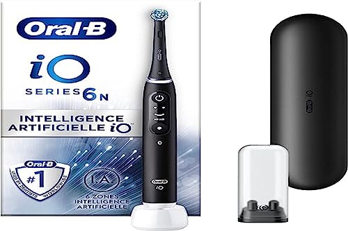 ⚡ BLITZDEAL (-42%) Oral-B iO Series 6 Elektrische Zahnbürste, Schwarz