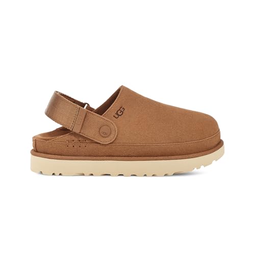 UGG Women's Goldenstar Clog, Chestnut, 9