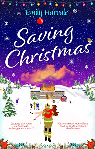 Saving Christmas book cover