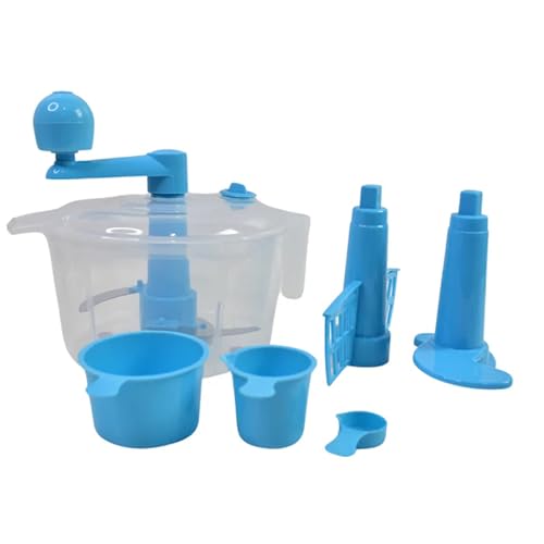 Suzec Plastic Atta Dough Maker with Beater, Chop & Churn 2 in 1 for Kitchen - Made in India (Multicolor) (2011)