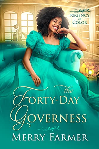 The Forty-Day Governess (By: Merry Farmer) cover