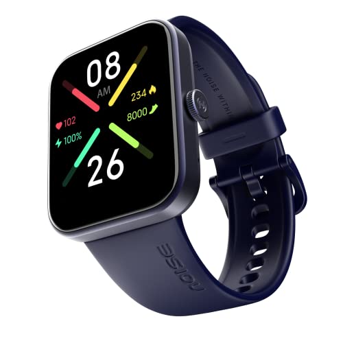 Noise Pulse Go Buzz Smart Watch with Advanced Bluetooth Calling, 1.69" TFT Display, SpO2, 100 Sports Mode with Auto Detection, Upto 7 Days Battery (2 