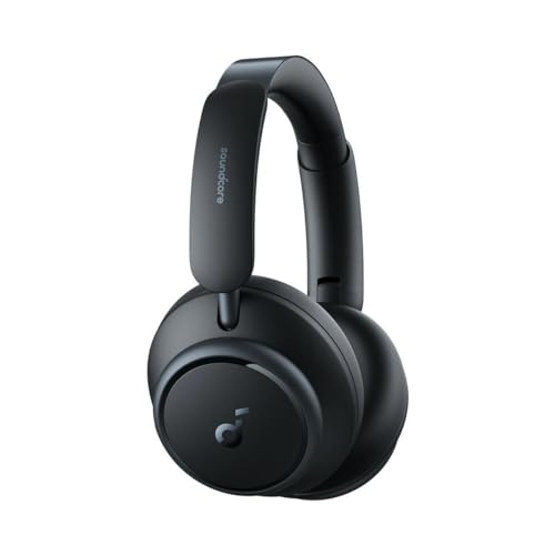 Soundcore by Anker Space Q45 Adaptive Active Noise Cancelling Headphones, Reduce Noise by Up to 98%, 50H Playtime, App Control, LDAC Hi-Res Wireless Audio, Comfortable Fit, Clear Calls, Bluetooth 5.3