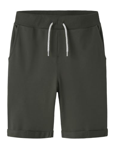 (-40%) NAME IT Jungen Nkmvermo Long Swe Shorts Unb F Noos Shorts, Deep Depths, 176