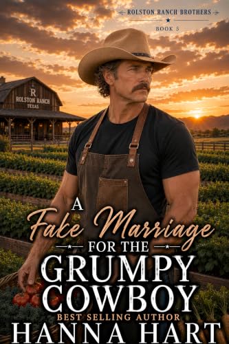 A Fake Marriage for the Grumpy Cowboy book cover
