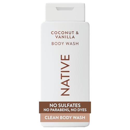 Native Body Wash Coconut & Vanilla, Sulfate Free