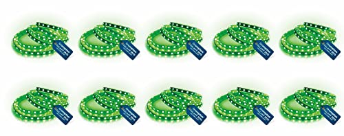 Crompton 25W LED Strip Light | 5 Meter Green Light | Roll with 300 LEDs | 22 Lumens/LED | Bright & Energy Saving | Flexible Lighting | Without Driver 