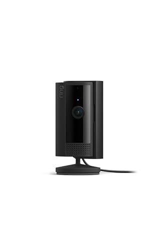 Ring Indoor Cam — Home or business security in 1080p HD video, Black