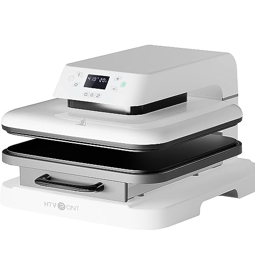 HTVRONT Auto Heat Press Machine for T Shirts, 15x15 Smart with Auto Release