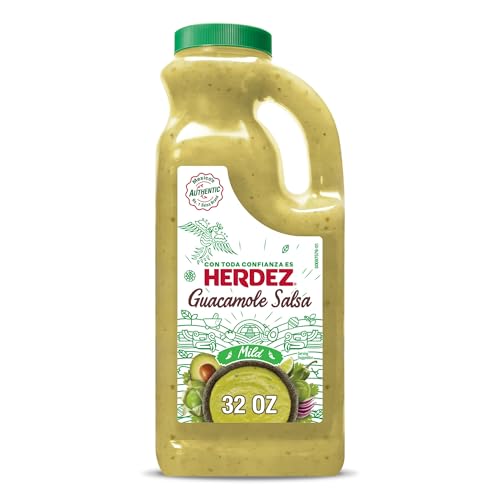 HERDEZ Mild Guacamole Salsa Jug, 32 oz (Pack of 1)