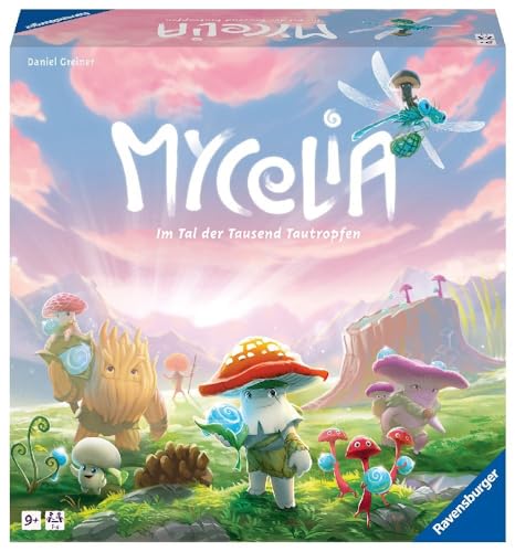 (-39%) Ravensburger 27489 - Mycelia - Deckbuilding Spiel für Familien, Brettspiel für Erwachsene und Kinder ab 9 Jahren - einfaches Strategiespiel für 1-4 Spieler