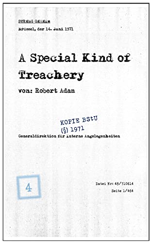 A Special Kind of Treachery book cover