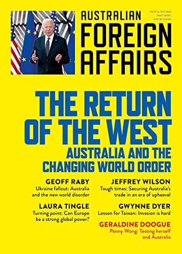 The Return of the West: Australia and the Changing World Order book cover