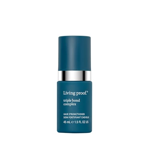 Living proof Triple Bond Complex Leave-In Treatment and Hair Mask – Rebuilds Hair Structure, Repairs Damage, Heat Protection, Long-Lasting Results, 1.7 oz