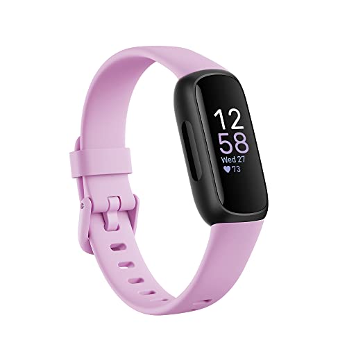 (-44%) Google Fitbit Inspire 3 – Gesundheits- & Fitness-Tracker Damen / Herren - Herzfrequenzmessung, Stressmanagement, Schlafanalyse & bis zu 10 Tage Akkulaufzeit – Fitnessuhr kompatibel mit Android/iOS