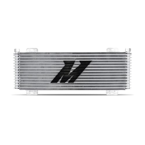 Mishimoto Universal Fit Transmission Cooler, 13-Row Stacked Plate, 22.85" X 7.10” X 1.25” Core