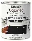 Rust-Oleum Transformations Basics Cabinet Paint Black — product image