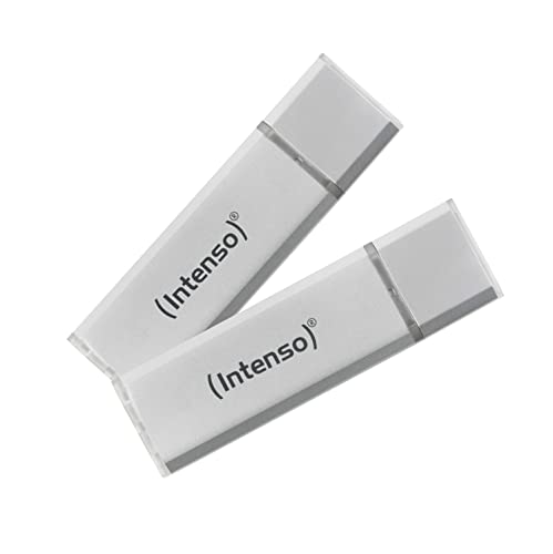 (-41%) Intenso Ultra Line, 2x 32GB Speicherstick, USB 3.2 Gen 1x1, silber