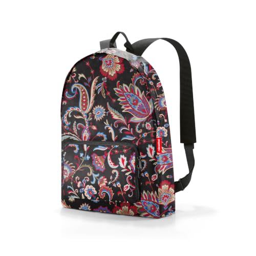 (-20%) reisenthel mini maxi rucksack paisley black - faltbarer kompakter Rucksack -wasserabweisend