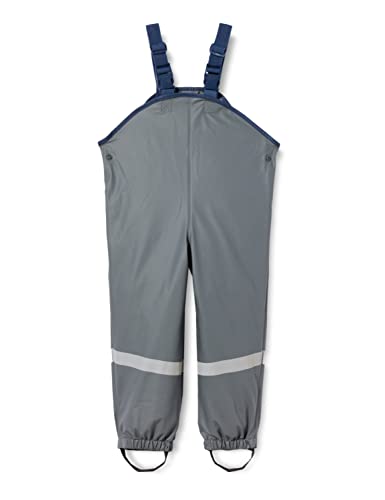 🔥 STARKER PREIS (-50%) Playshoes Wind- und wasserdichte Regenhose Regenbekleidung Unisex Kinder,Dunkelgrau,104