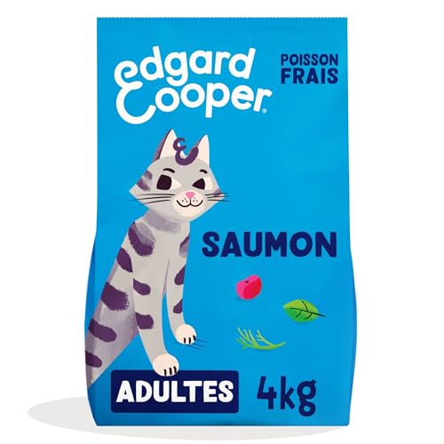 🔥 STARKER PREIS (-29%) New Edgard & Cooper Katzenkroketten ohne Getreide, 4 kg Lachs, 1 Stück