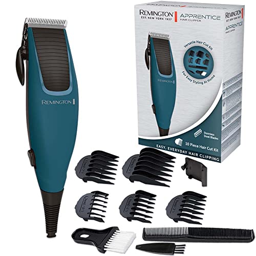 🔥 STARKER PREIS (-45%) Remington Haarschneidemaschine, Türkis, Netzbetrieb, 5 Aufsteckkämme