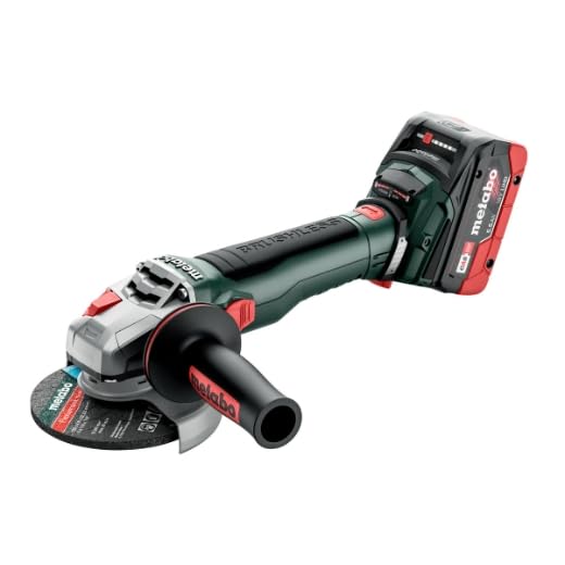 ⚡ BLITZDEAL (-59%) Metabo WB 18 LT BL 11-125 Quick Akku-Winkelschleifer 18V (Schleifer/Schleifgerät/Schleifmaschine mit 2x Akkus, Ladegerät in metaBOX 165 L) # 613054660