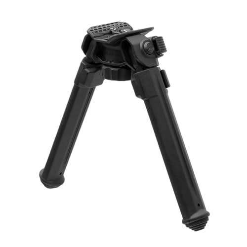 Magpul MOE Bipod for Hunting and Shooting, Made of Lightweight High-Strength Polymer, Black