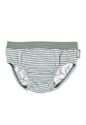 🔥 STARKER PREIS (-54%) Sterntaler Badehose Hai – UV-Schutz 50+ Schwimmhose Jungen – Badehose mit Hai-Druck & Seersuckeroptik – Windeleinsatz bis Größe 86/92 & Kordelzug – mattgrün, Größe 92