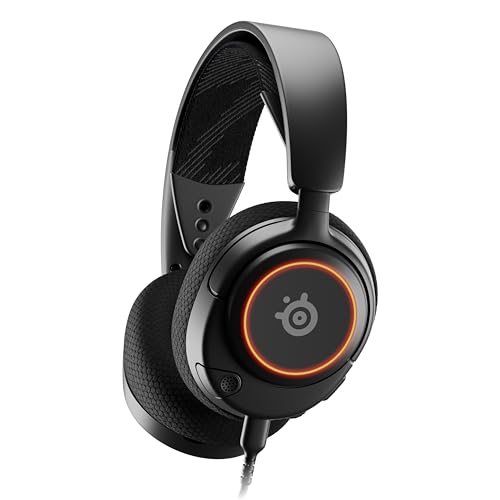 🔥 STARKER PREIS (-45%) SteelSeries Arctis Nova 3 - Multi-System Gaming-Headset – Hi-Fi-Treiber – 360° Surround-Sound –RGB-Beleuchtung – Memory Foam-Ohrpolster – Ultraleicht – ClearCast Gen 2-Mikrofon – PC, PS5, PS4, Switch