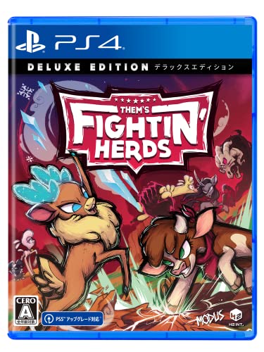 【PS4】プレイステーション4の名作・対戦格闘ゲーム人気投票＆ランキング【格ゲー、FTG】　43位　Them’s Fightin’ Herds: Deluxe Editionの画像